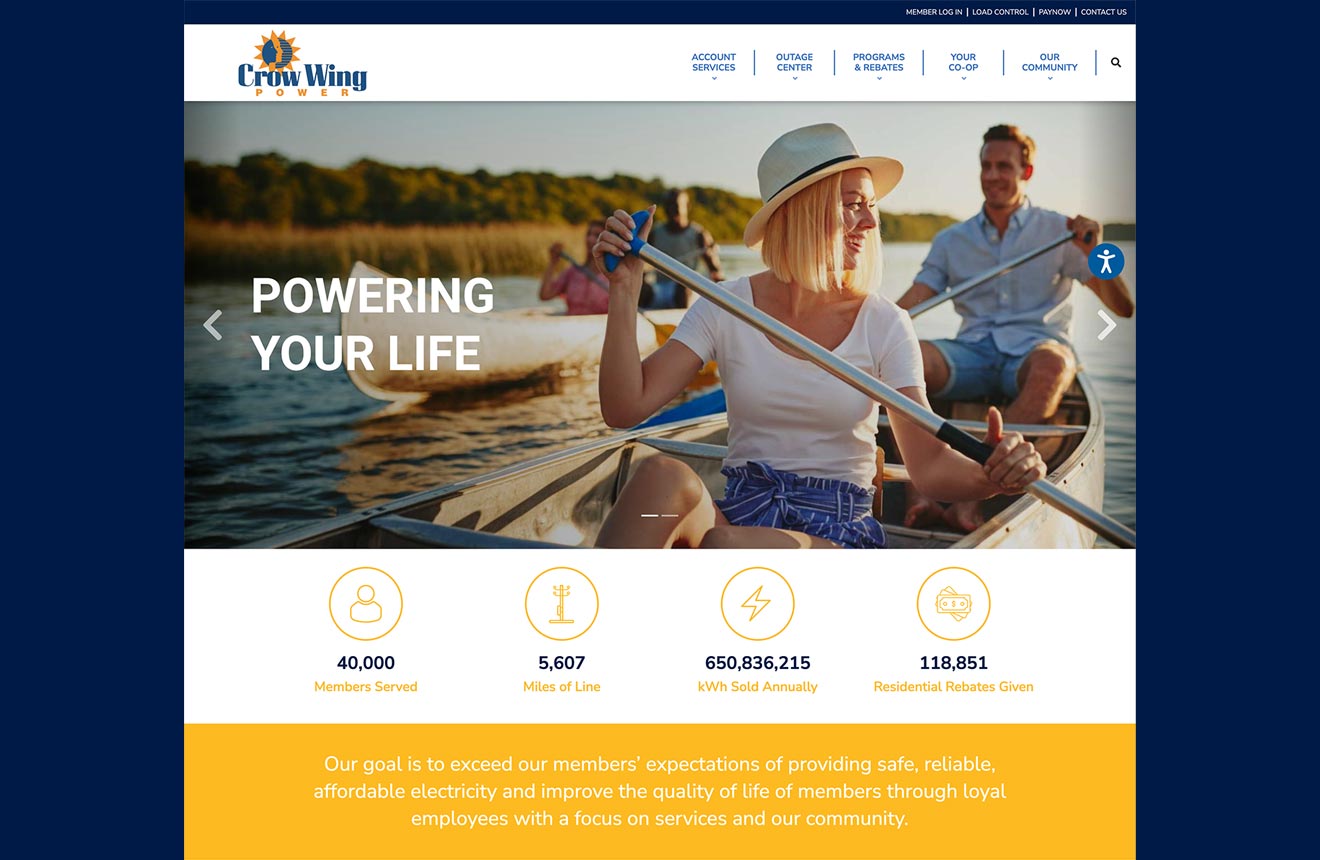 cwpower.com homepage
